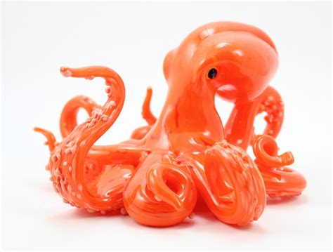 orange-octopus – Opal Art Glass