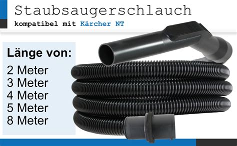 Declean Meter Saugschlauch Schlauch Kompatibel Mit K Rcher