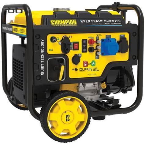 Champion Champion CPG4000DHY DF 3 75kW LPG Dual Fuel Inverter Generator