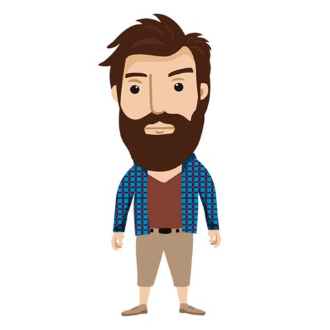 Hipster Male Character 2 Png And Svg Design For T Shirts