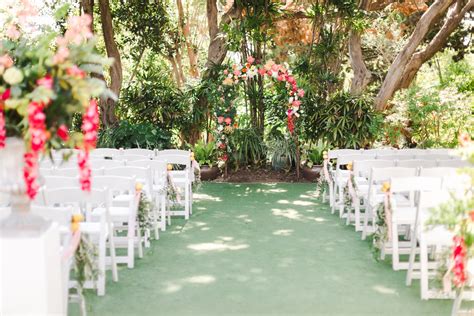 Colorful Romantic San Diego Botanic Garden Wedding