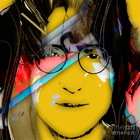 John Lennon Collection Mixed Media By Marvin Blaine Pixels