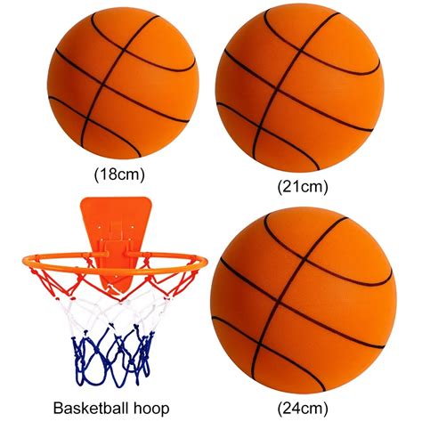 Silent Basketball For Indoor Bouncing Mute Ball Lightweight Quiet Balls