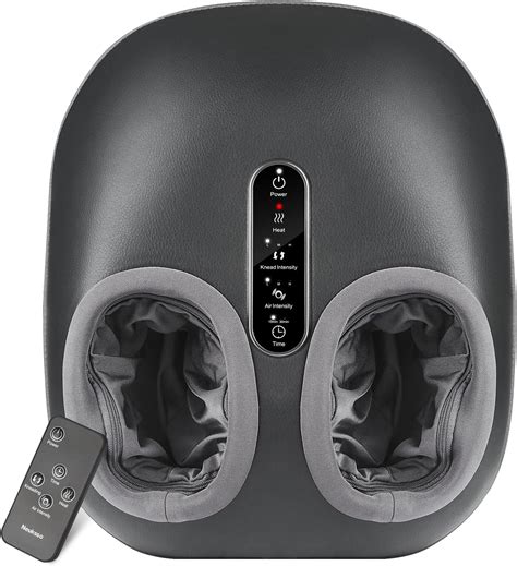 Medcursor Foot Massager Machine With Heat Shiatsu Deep Kneading Delivers Relief