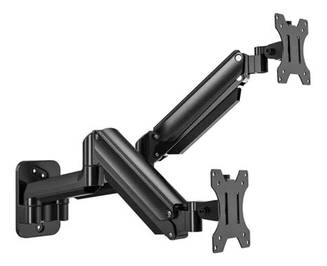 Ergear Soporte De Pared Para Monitor Doble De A Pulgad