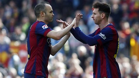 Mercato Barcelone Andr S Iniesta Prend Position Pour Lavenir De