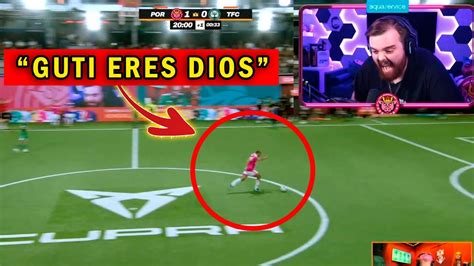 IBAI SE VUELVE LOCO CON EL DADO GOLAZO DE GUTI KINGS LEAGUE