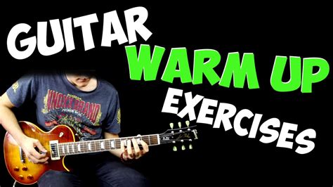 Guitar Warm Up Exercises Lesson With Tabs Youtube