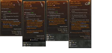 Selling Some Necro Items Topic D2jsp