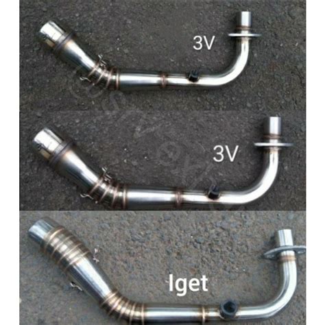 Vespa Matic Iget 2v 3v Sprint Gts LX Primavera Full Stainless Exhaust