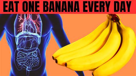 Powerful Reasons Why You Should Eat 1 Banana Every Day Banana Benefits Youtube