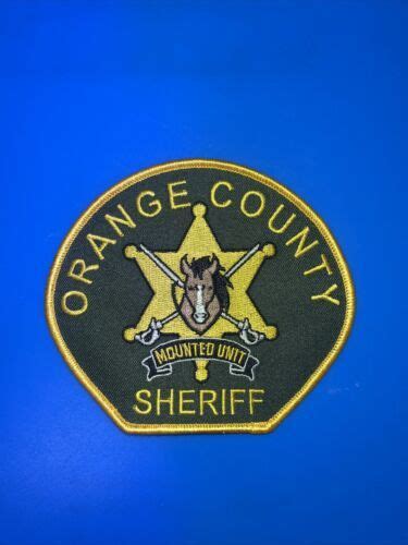 Orange County Sheriff Mounted Unit Patch | #4644024833