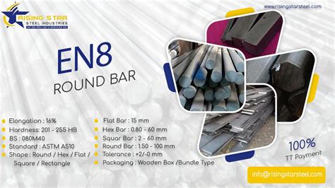 EN8 Round Bar Manufacturer In India EN8 Steel Flat Bar