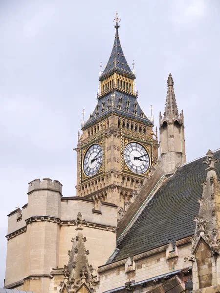 Bolton Town Hall clock tower in the afternoon light. Lancashire ...