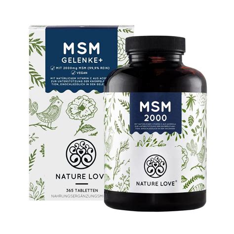 Nature Love Msm Mg Mit Vitamin C Kaufland De