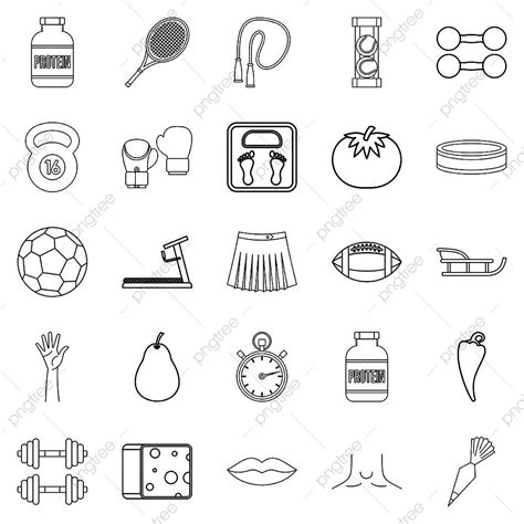 Track And Field Icons Set, Walk, Icons, Yoga PNG and Vector with ...