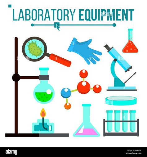 Cartoon Science Equipment