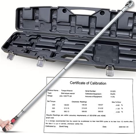 Suzhi Inch Drive Ft Lb Click Torque Wrench Dual Direction