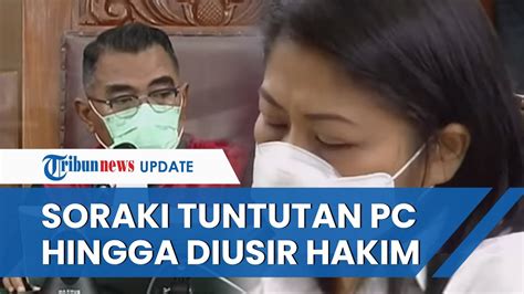 Tuntutan Putri Candrawathi Tahun Penjara Pengunjung Sidang Bersorak