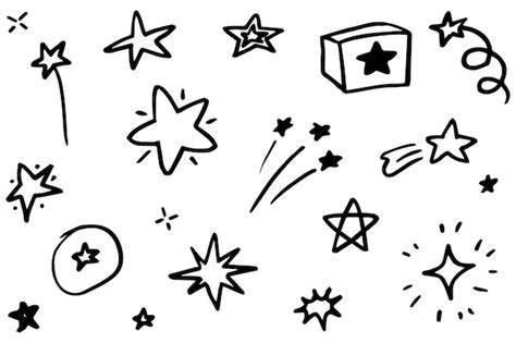 Doodles Of Stars