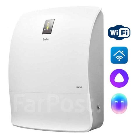 Приточный очиститель воздуха бризер Ballu Oneair ASP-200P 75м2. Алиса ...