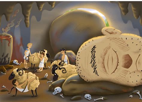 Children book "Greek mythology for children" on Behance