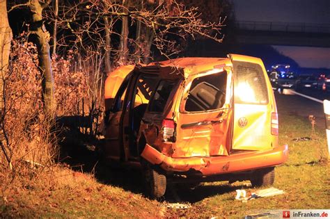 T Dlicher Unfall Auf Der A Bei Eggolsheim Bildergalerie