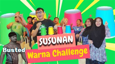 Susunan Warna Challenge Siapakah Yang Berjaya Youtube