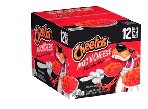 Cheetos Macarrones Mac N Cheese Flamin Hot Caja Piezas Meses Sin Inter S