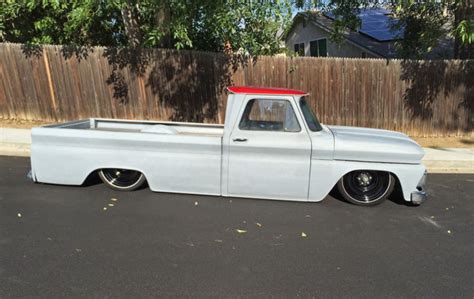 Custom Chevy C10 Hotrod Ratrod Bagged Pick Up Truck For Sale In