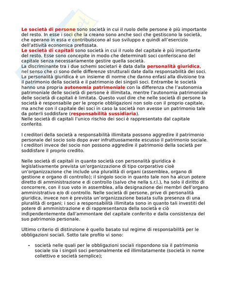 Riassunto Esame Diritto Commerciale Progredito Prof Loizzo Paolo