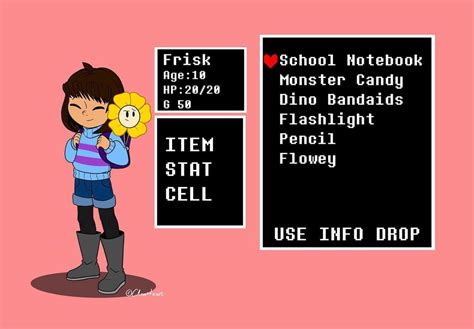 Game 6 Descriptions Frisk By Cacartoonofficial Rfriskundertale