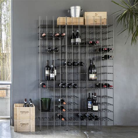 Wine Shelf METRICA Mogg Contemporary Metal