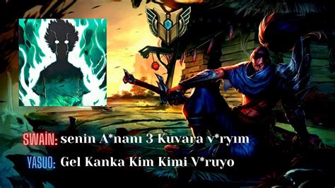 Yasuo Oynuyorum Ama Arkada MURDER IN MY MIND Çalıyor YouTube