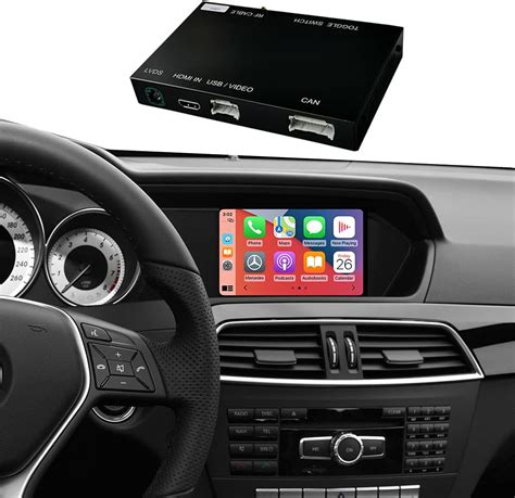 Amazon Road Top Wireless Carplay Retrofit Kit Decoder For Mercedes