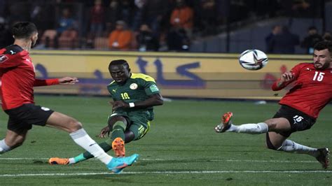 FIFA World Cup 2022 Qualifiers Mane Fires Winning Penalty To Propel