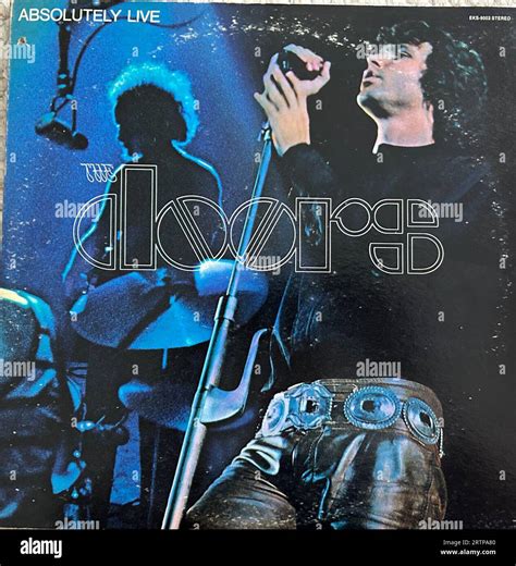 Cover LP VInyl Record Album, The Doors, "Absolutely Live" 1970s Rock ...