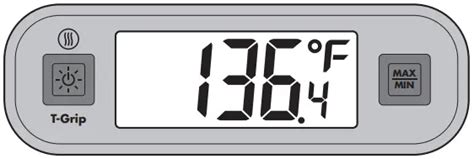 ThermoWorks T Grip Heavy Duty Waterproof Thermometer Instruction Manual