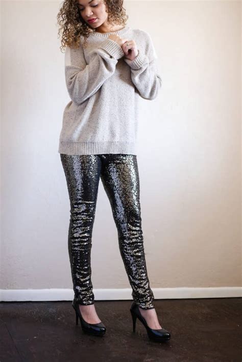 8 Glam Worthy Ways To Style Sequin Pants My Chic Obsession