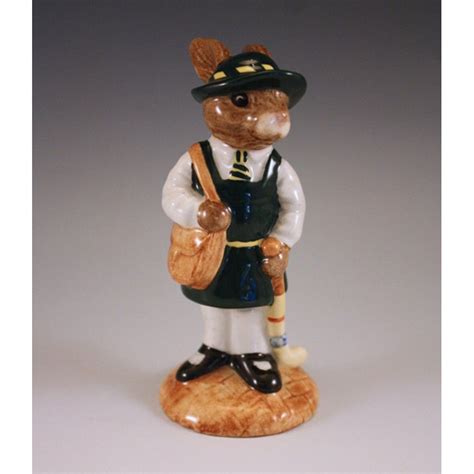 Royal Doulton England Bunnykins Schooldays Figurine Db 57 Royal