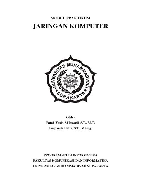 Modul Praktikum Jaringan Komputer Part 1 Pdf