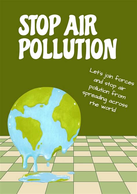 Air Pollution Poster Design