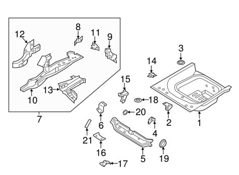 2018-2021 Land Rover Range Rover Velar Reinforcement LR091887 ...