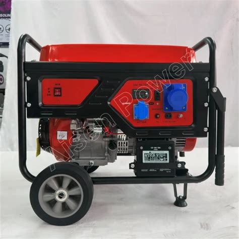 Kw Three Phase Portable Gas Operated Electric Mini Generator Set Kw