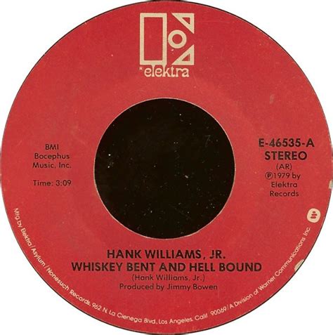 Hank Williams Jr Whiskey Bent And Hell Bound Discogs