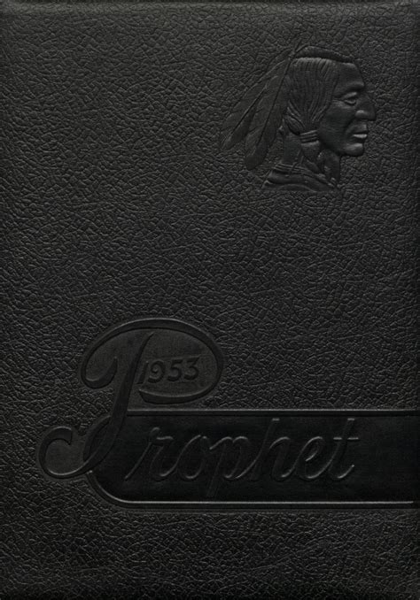 1953 Yearbook From Prophetstown High School From Prophetstown Illinois