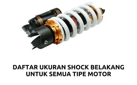 Ukuran Shock Belakang Nmax Menemukan Ukuran Yang Tepat Untuk Motor