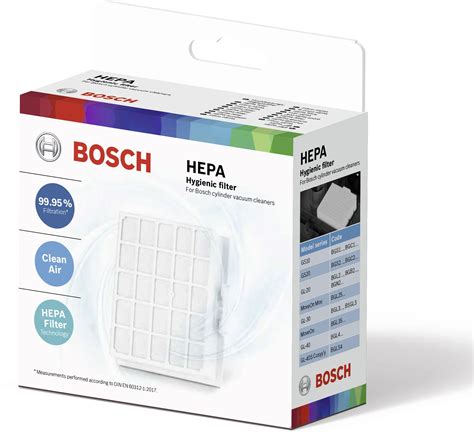 HEPA filters vacuum cleaner | Bosch