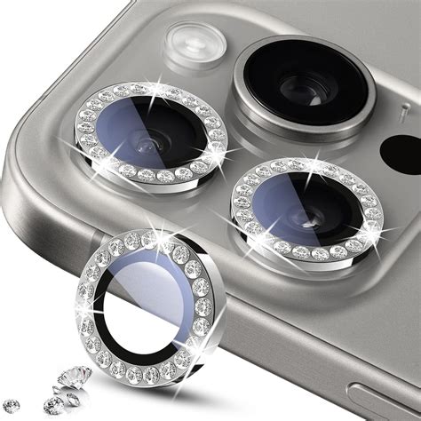 Camera Lens Protector For Iphone 15 Pro Iphone 15 Pro Max Diamonds