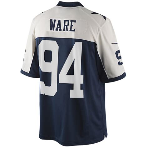 Dallas Cowboys Ware Nike Limited Throwback Jersey 3XL-4XL | Limited ...